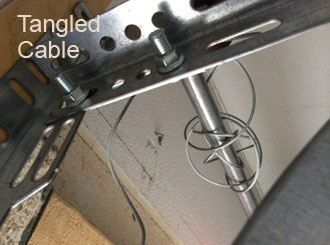 Tangled Cable Installation